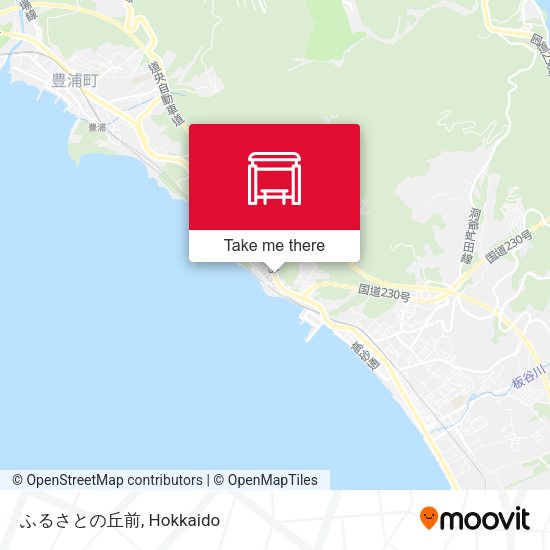ふるさとの丘前 map