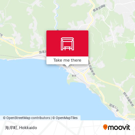 海岸町 map