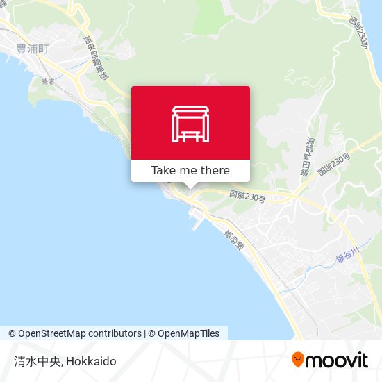 清水中央 map