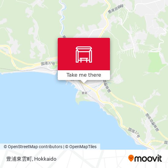 豊浦東雲町 map