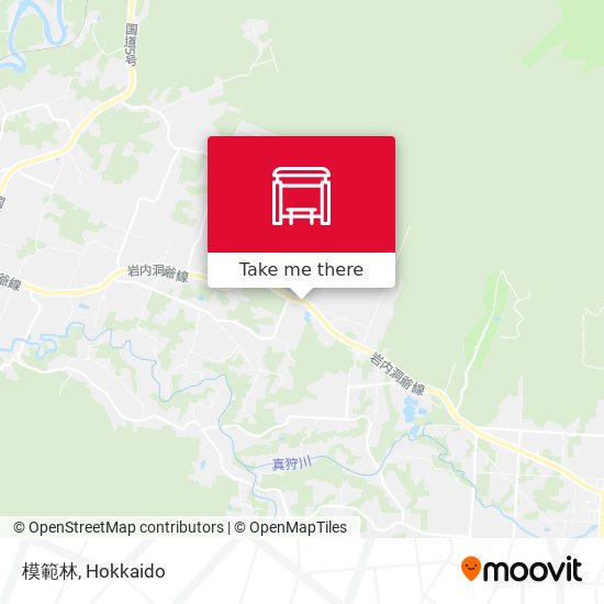 模範林 map