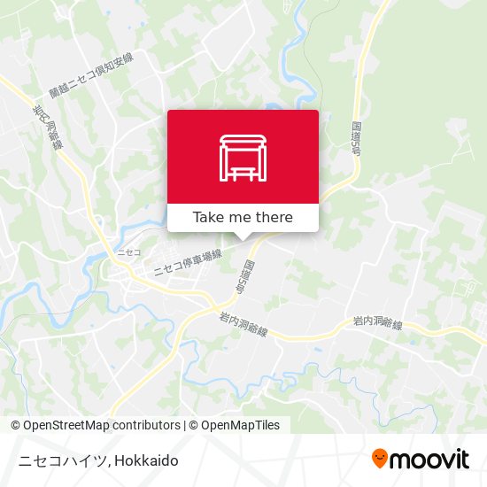 ニセコハイツ map