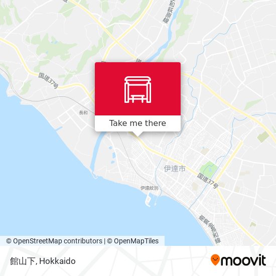 館山下 map