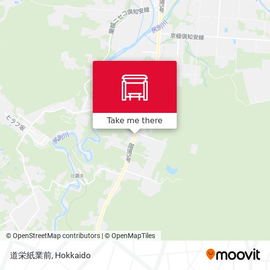 道栄紙業前 map