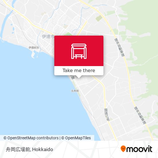 舟岡広場前 map