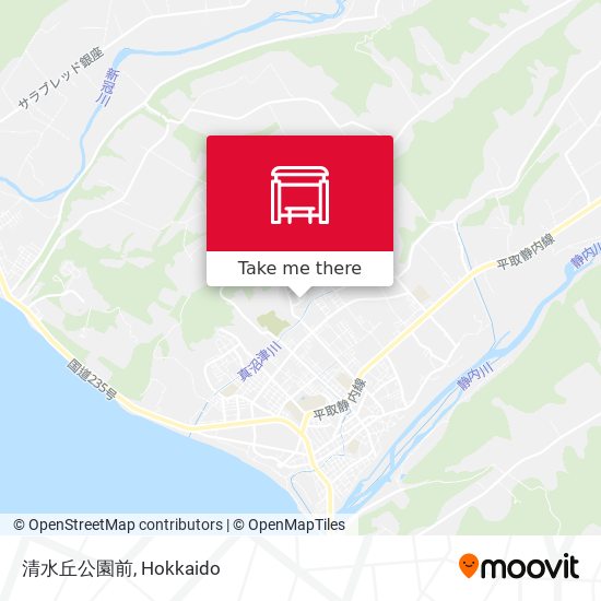 清水丘公園前 map