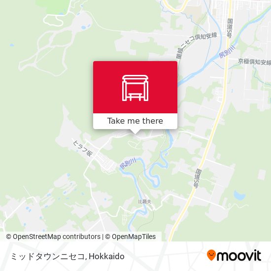 ミッドタウンニセコ map