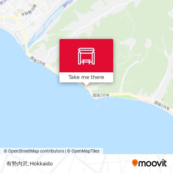有勢内沢 map