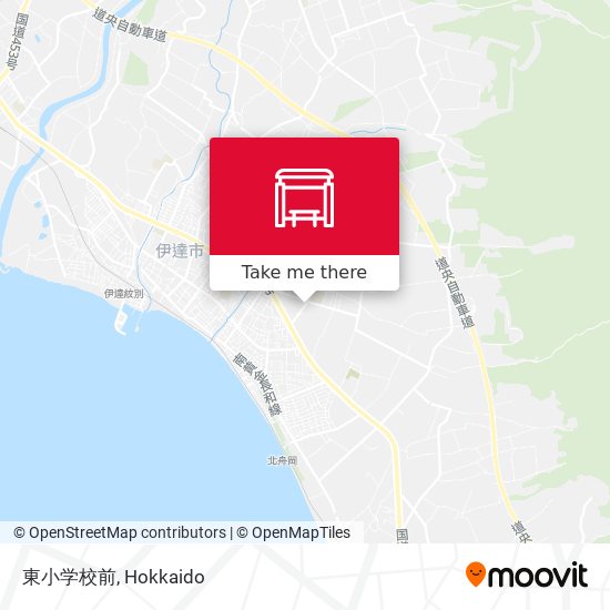 東小学校前 map