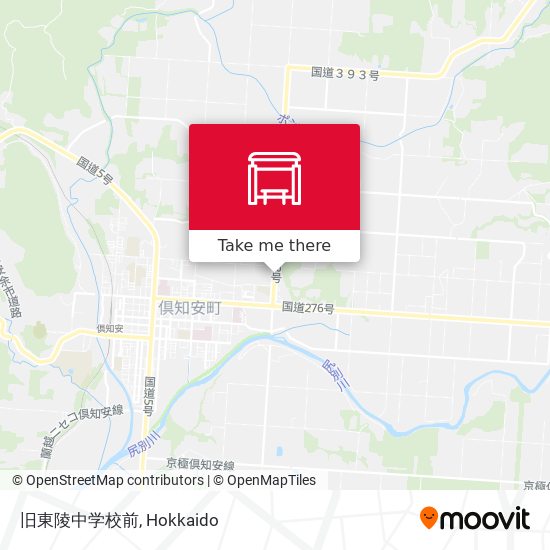 旧東陵中学校前 map