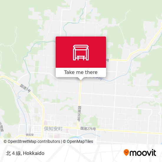 北４線 map