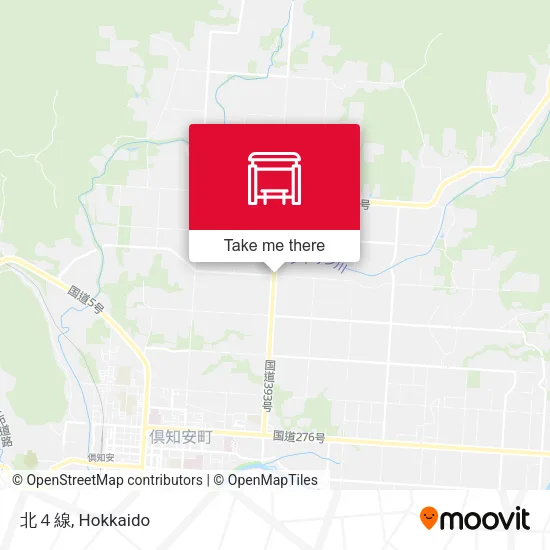 北４線 map