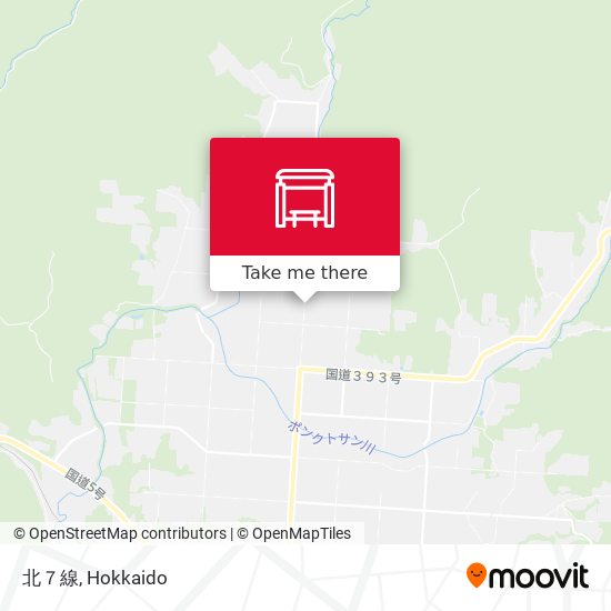 北７線 map