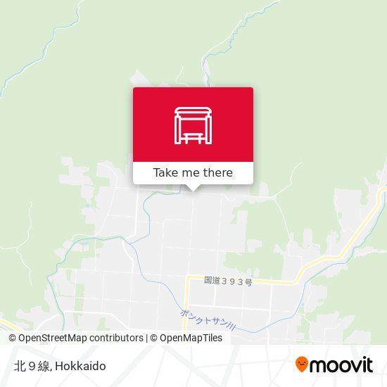 北９線 map