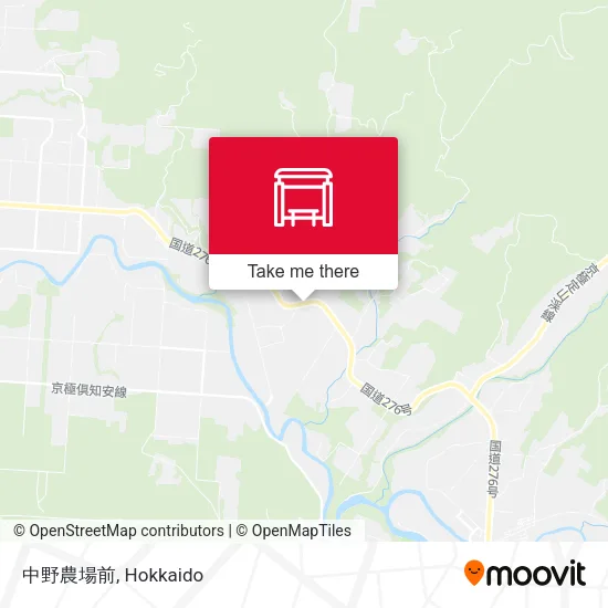 中野農場前 map