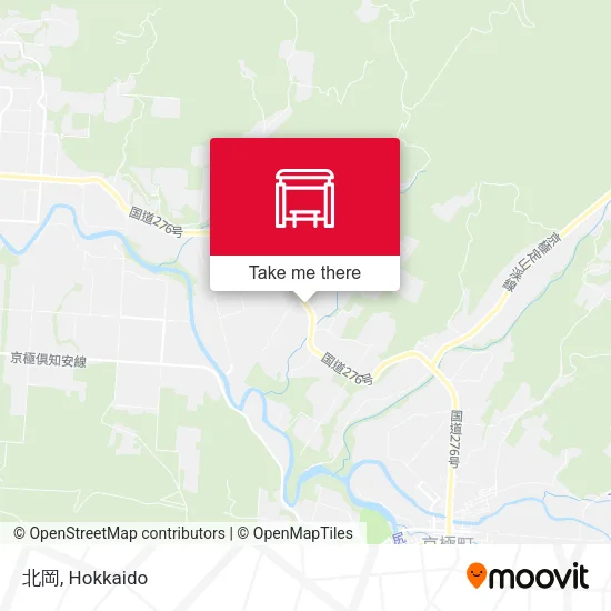 北岡 map