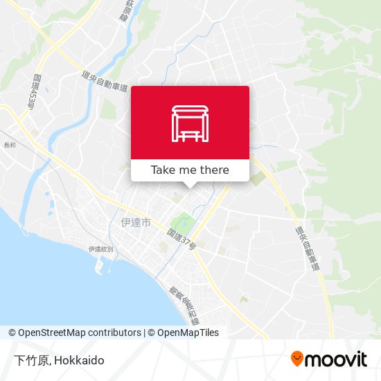 下竹原 map