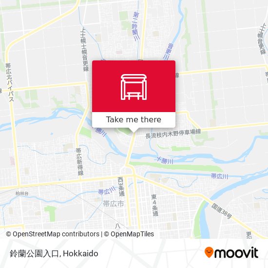 鈴蘭公園入口 map