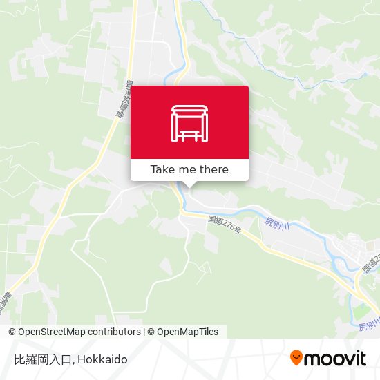 比羅岡入口 map