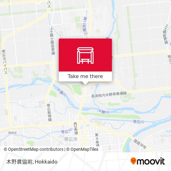 木野農協前 map