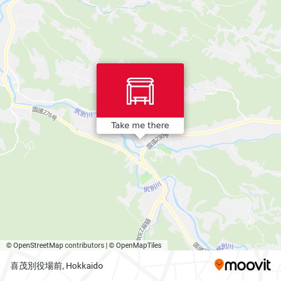 喜茂別役場前 map
