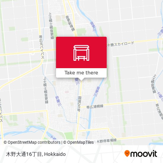 木野大通16丁目 map