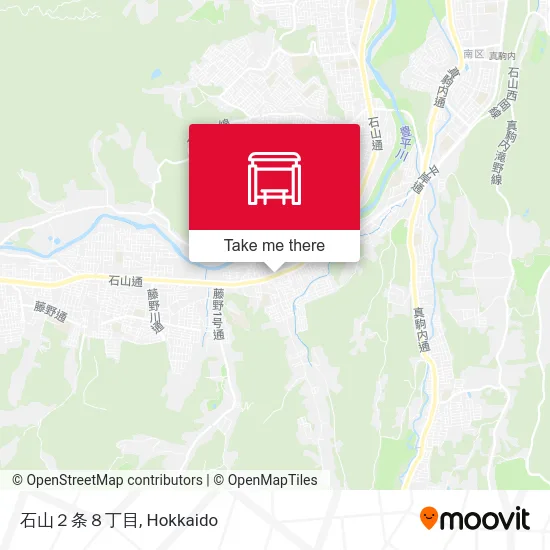 石山２条８丁目 map