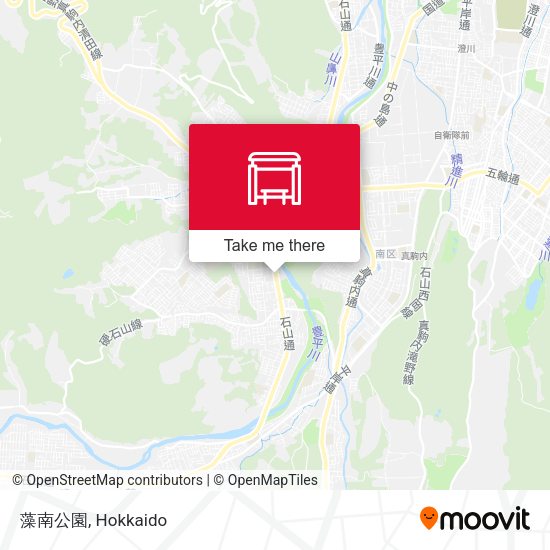 藻南公園 map