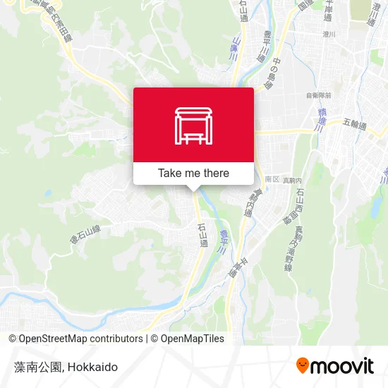 藻南公園 map