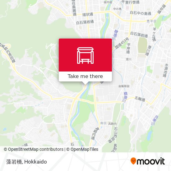 藻岩橋 map