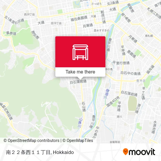南２２条西１１丁目 map