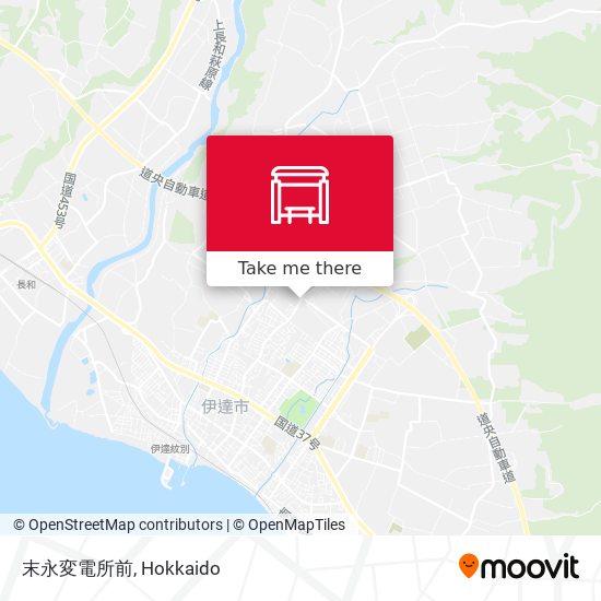 末永変電所前 map