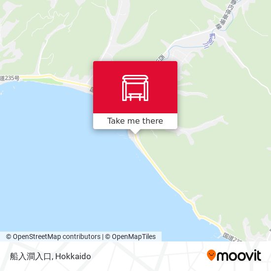 船入澗入口 map