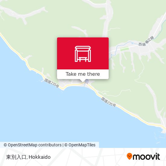 東別入口 map