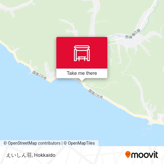 えいしん荘 map