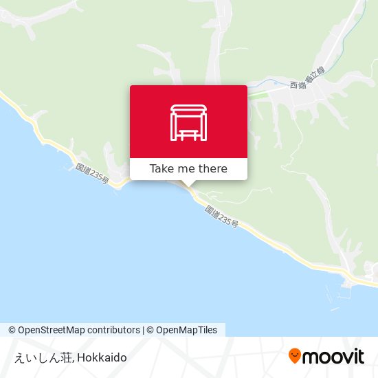 えいしん荘 map