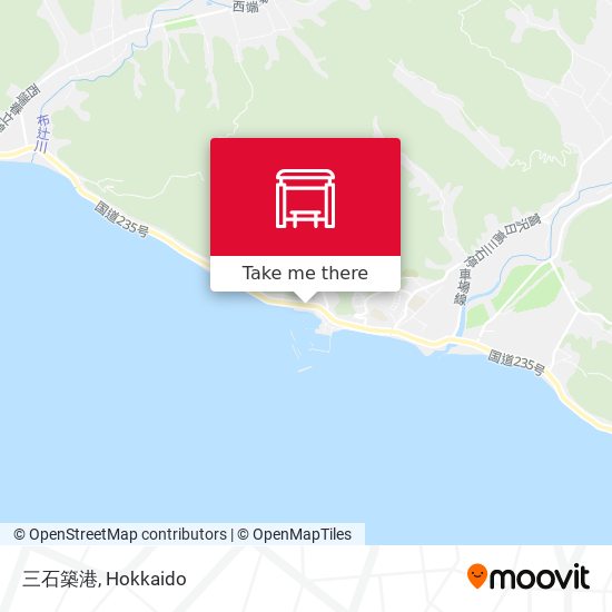 三石築港 map