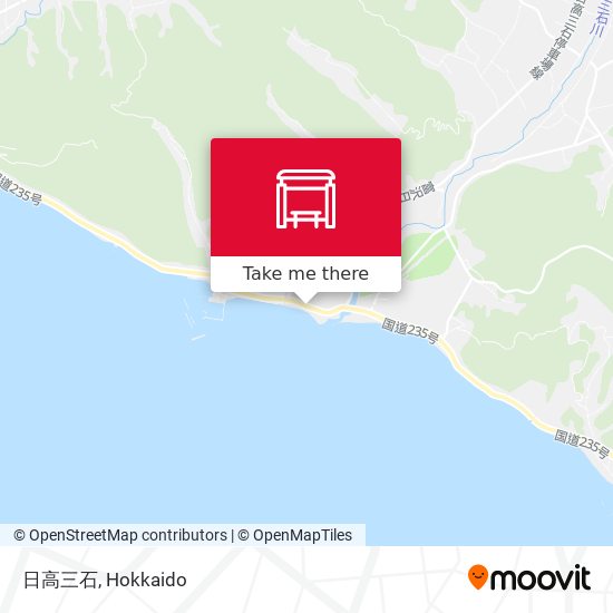 日高三石 map