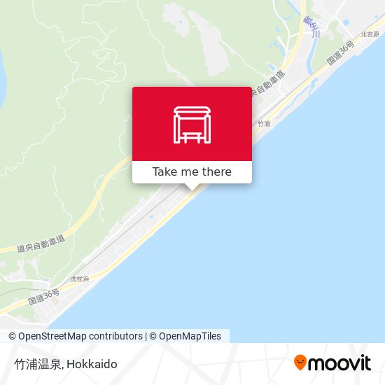 竹浦温泉 map