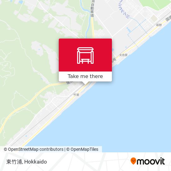 東竹浦 map