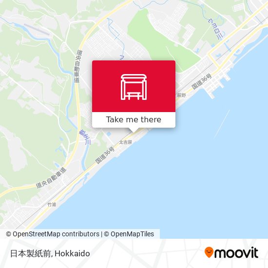 日本製紙前 map