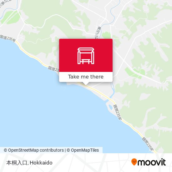 本桐入口 map