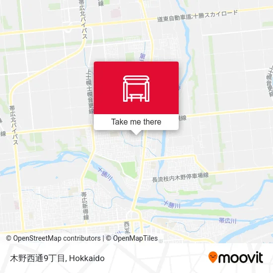 木野西通9丁目 map