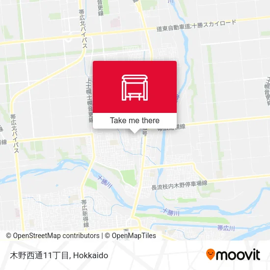 木野西通11丁目 map