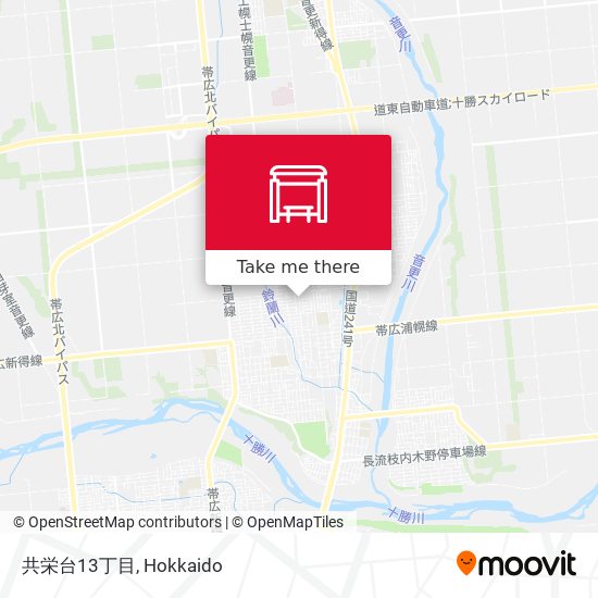 共栄台13丁目 map