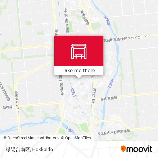 緑陽台南区 map