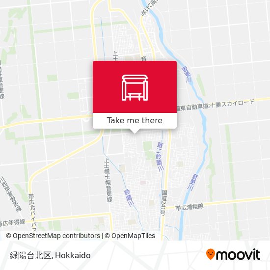 緑陽台北区 map