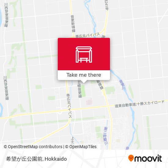 希望が丘公園前 map