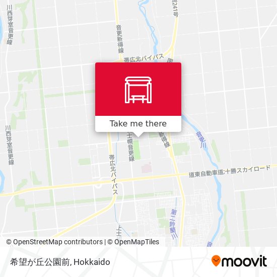 希望が丘公園前 map