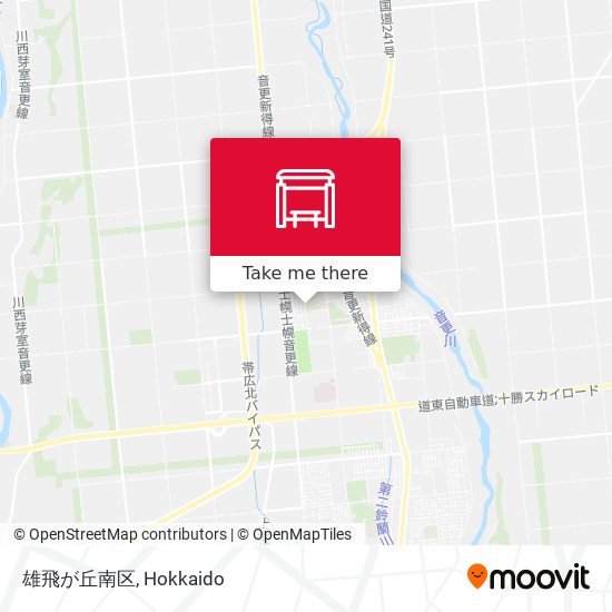 雄飛が丘南区 map
